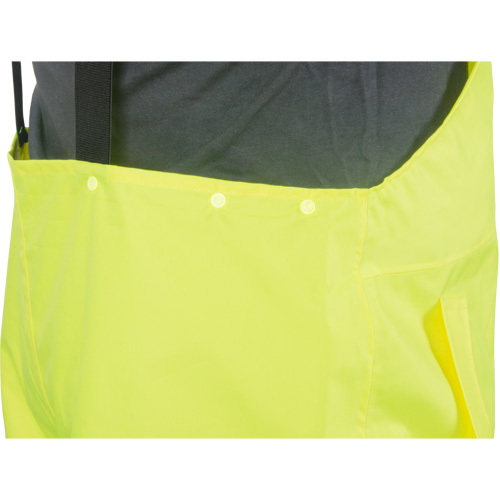 RZ1000 Rain Bib Pants, Polyester, Small, High Visibility Lime-Yellow Canadian Safety Group Inc.