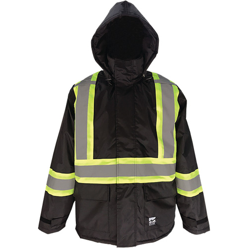 Manteau Open Road, Polyur&eacute;thane, Noir, Petit Canadian Safety Group Inc.