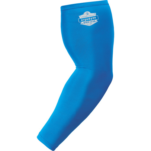Chill-Its&reg; 6690 Cooling Arm Sleeves, 17", Polyester, Blue Canadian Safety Group Inc.
