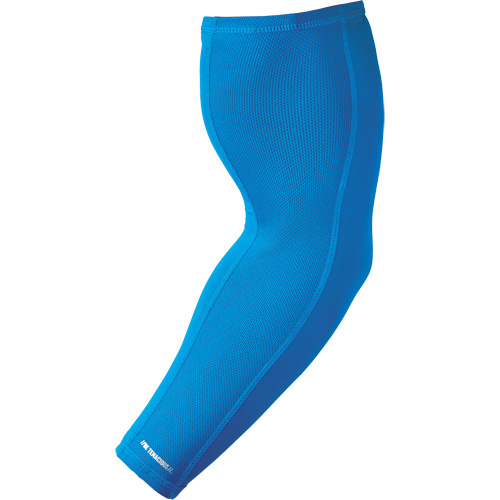 Chill-Its&reg; 6690 Cooling Arm Sleeves, 17", Polyester, Blue Canadian Safety Group Inc.