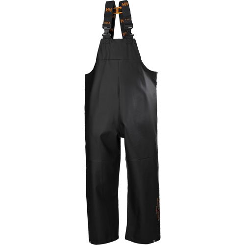 Pantalons &agrave; bavette imperm&eacute;ables Gale, Grand, Polyester, Noir Canadian Safety Group Inc.