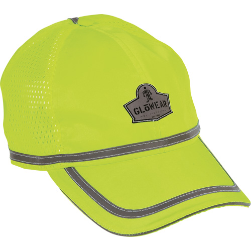 Casquette de baseball haute visibilit&eacute; GloWear 8930, Jaune lime haute visibilit&eacute;, Polyester Canadian Safety Group Inc.
