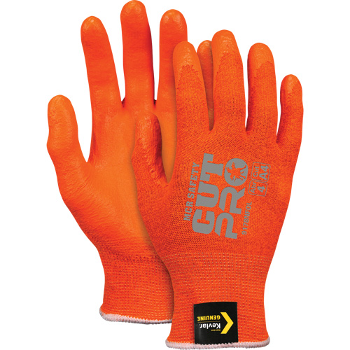 Gants r&eacute;sistants aux coupures, Taille T-petit, Calibre 13, Rev&ecirc;tement Mousse de nitrile, Enveloppe en Kevlar, ASTM ANSI niveau A4 Canadian Safety Group Inc.
