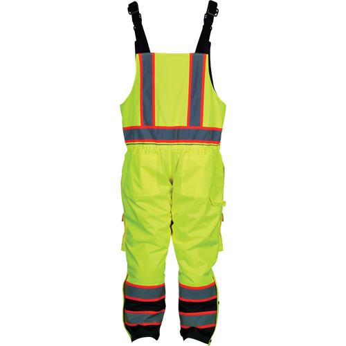 Combinaison isol&eacute;e, Polyester/Polyur&eacute;thane, Petit, Jaune lime haute visibilit&eacute; Canadian Safety Group Inc.