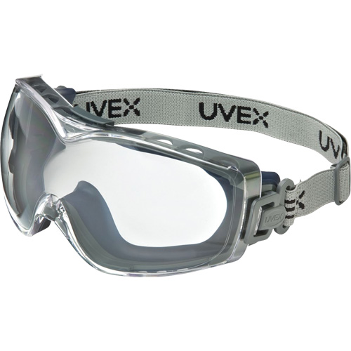 Lunettes de s&eacute;curit&eacute; &agrave; coques Uvex HydroShield Stealth OTG, Lentille Transparent, Antibu&eacute;e/Anti-&eacute;gratignures, Ventilation Indirecte Canadian Safety Group Inc.