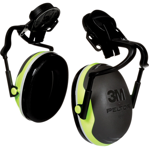 Peltor X Series X4 Earmuffs, Cap Mount, 26 NRR dB Canadian Safety Group Inc.