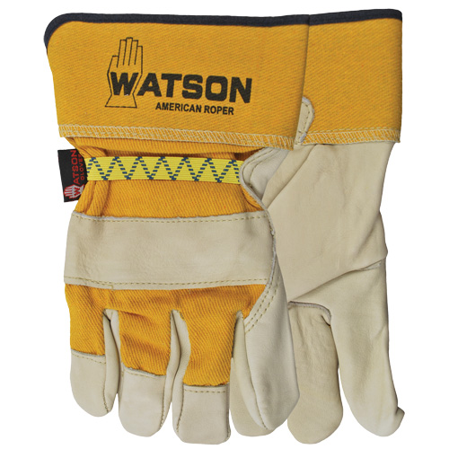 American Roper Gloves, Large, Grain Cowhide Palm, Cotton Inner Lining Canadian Safety Group Inc.