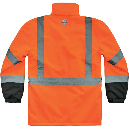 Parka thermique GloWear 8384 de Type R, Orange haute visibilit&eacute;, Grand Canadian Safety Group Inc.