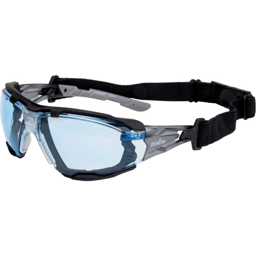 Lunettes de s&eacute;curit&eacute; s&eacute;rie Z2900 avec joint en mousse, Lentille Bleu, Anti-&eacute;gratignures, ANSI Z87+/R&eacute;pond ou surpasse la norme CSA Z94.3 Canadian Safety Group Inc.