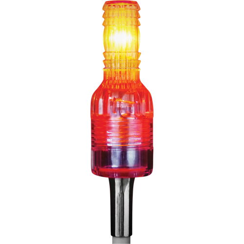 Tige de s&eacute;curit&eacute; avec lumi&egrave;re DEL haute visibilit&eacute; Safety Whip Canadian Safety Group Inc.