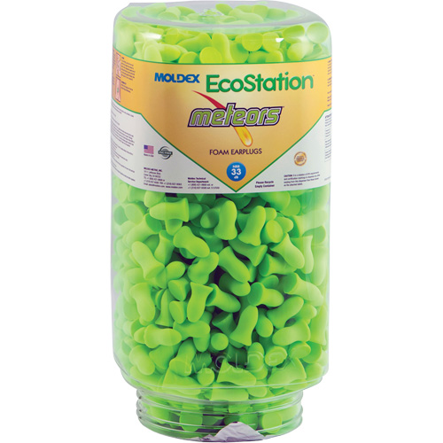EcoStation Meteors&reg; Earplug Refill, Bulk - Canister Canadian Safety Group Inc.