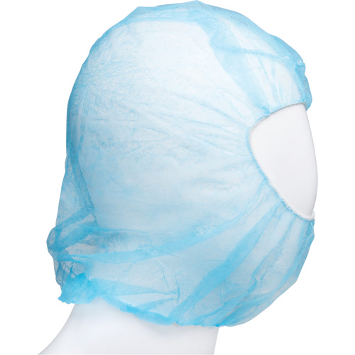 Disposable Hood, Polypropylene, Blue Canadian Safety Group Inc.