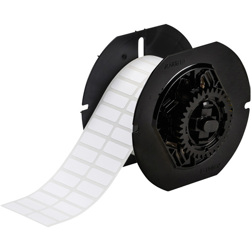 B33 Series Chemical Resistant Laboratory Labels, Polyester, 1" L x 0.375" H, White Canadian Safety Group Inc.