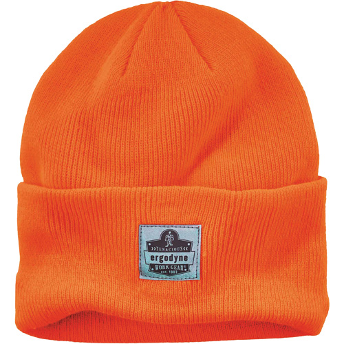 N-Ferno&reg; Rib Knit Beanie Hat, One Size, Orange Canadian Safety Group Inc.