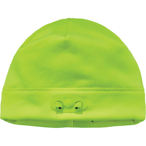 Bonnet N-Ferno &agrave; lumi&egrave;res DEL, Taille unique, Vert lime haute visibilit&eacute; Canadian Safety Group Inc.