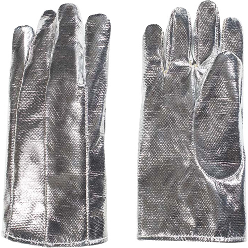 Gants r&eacute;sistants &agrave; la chaleur, Aluminis&eacute;/Kevlar, Taille unique, Prot&egrave;ge jusqu'&agrave; 800° F (426.66° C) Canadian Safety Group Inc.