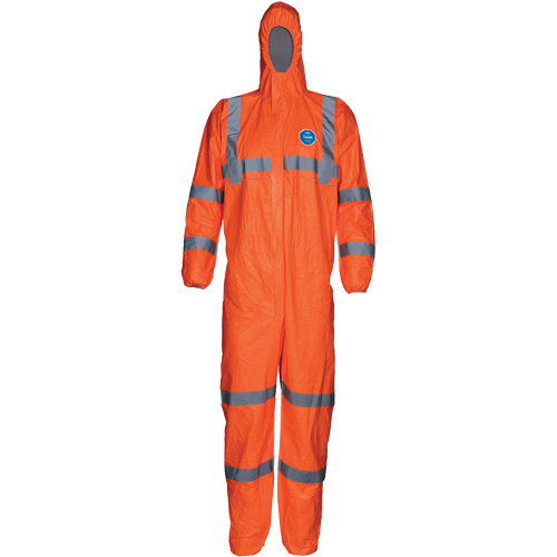 HV High Visibility Coveralls with Hood, Small, Orange, Tyvek&reg; 500 Canadian Safety Group Inc.