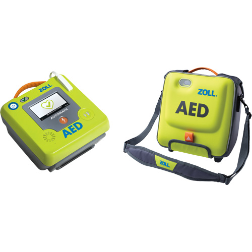Trousse DEA AED 3 avec mallette de transport, Automatique, Anglais, Classe 4 Canadian Safety Group Inc.