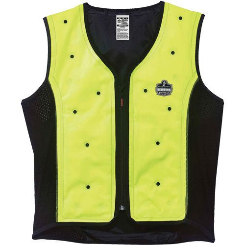 Gilet de refroidissement &agrave; sec Chill-Its 6685, 4T-Grand, Jaune lime haute visibilit&eacute; Canadian Safety Group Inc.