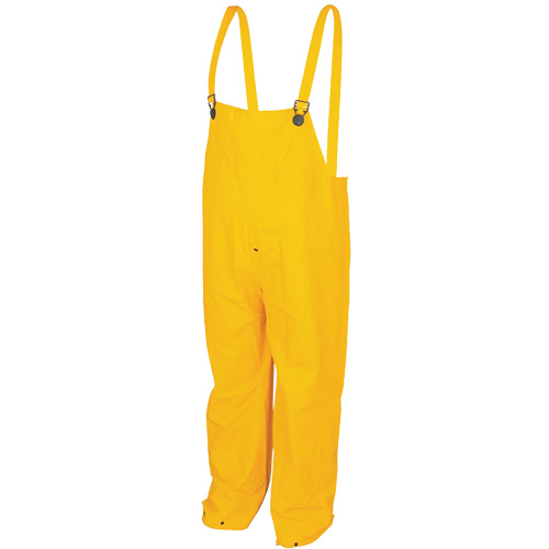 Classic Series Bib Rain Pants, Large, Polyester/PVC, Yellow Canadian Safety Group Inc.