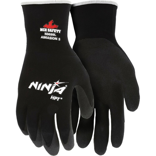 Ninja&reg; Coated Gloves, Large, HPT Coating, 15 Gauge, Nylon Shell Canadian Safety Group Inc.