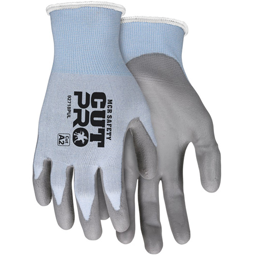 Safety Cut Pro Cut Resistant Gloves, Size Large, 18 Gauge, Polyurethane Coated, HPPE Shell, ASTM ANSI Level A2 Canadian Safety Group Inc.