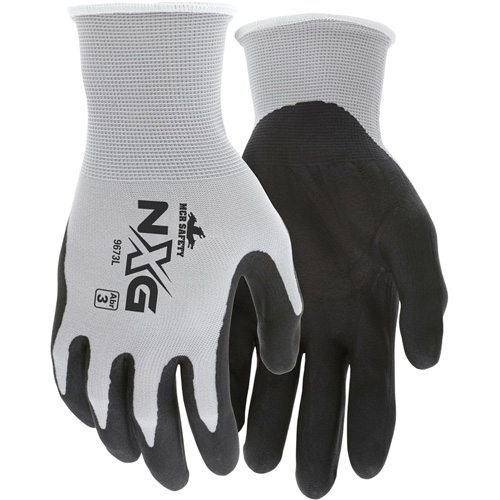 NXG&reg; Coated Gloves, Large, Foam Nitrile Coating, 13 Gauge, Nylon Shell Canadian Safety Group Inc.
