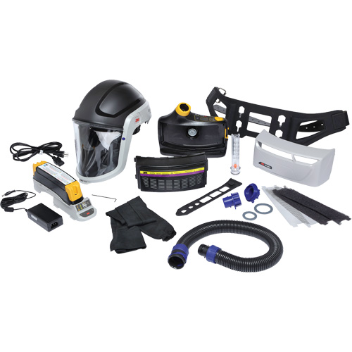 Versaflo TR Series Heavy Industry PAPR Kit, Hard Hat & Faceshield, Lithium-Ion Battery Canadian Safety Group Inc.