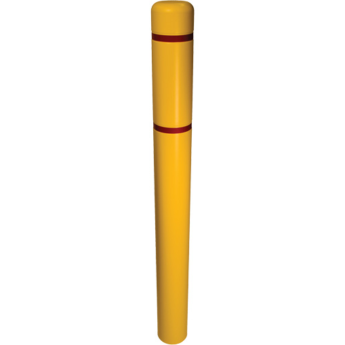 Bollard Cover, 6" Dia. x 52" L, Yellow Canadian Safety Group Inc.