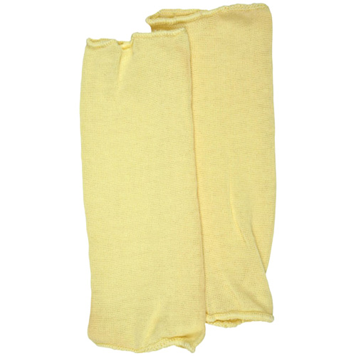 Cut Pro&reg; Single Ply Cut Resistant Sleeve, Kevlar&reg;, 10", ASTM ANSI Level A2, Yellow Canadian Safety Group Inc.