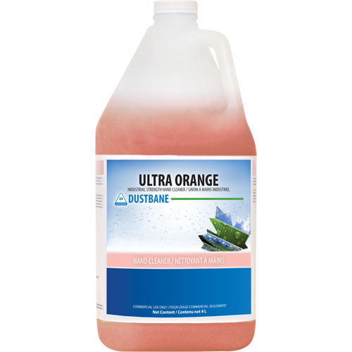Nettoyant pour les mains Ultra Orange, Liquide, 4 L, Cruche, Parfum&eacute; Canadian Safety Group Inc.