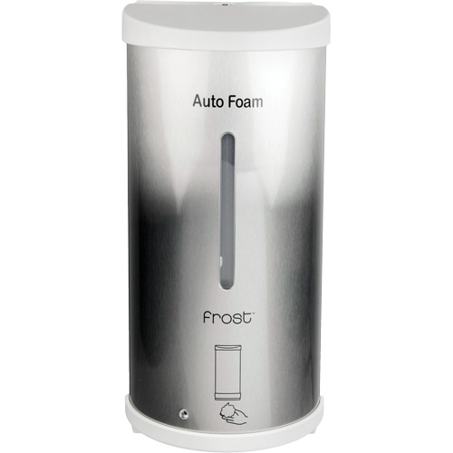 Distributeur de savon et de d&eacute;sinfectant en mousse, Sans contact, Capacit&eacute; de 800 ml, Format Vrac Canadian Safety Group Inc.