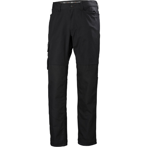 Pantalons d'entretien Oxford, Poly-coton, Noir, Taille 30, Entrejambe 30 Canadian Safety Group Inc.