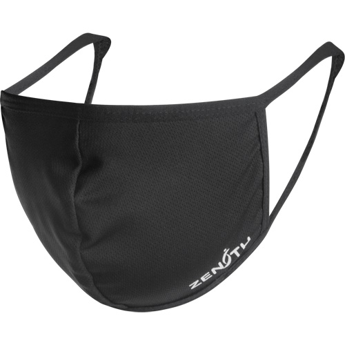 Masques r&eacute;utilisable &agrave; deux couches, Polyester, Noir Canadian Safety Group Inc.
