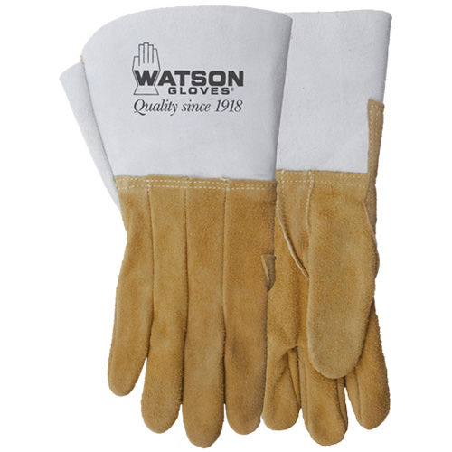 Gants de soudeur Buckweld, Cuir d'&eacute;lan refendu, Taille 8 Canadian Safety Group Inc.