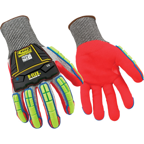 Gants r&eacute;sistants aux coupures 065, Taille T-petit/7, Calibre 13, Rev&ecirc;tement Nitrile, Enveloppe en PEHP, ANSI/ISEA 105 niveau 4 Canadian Safety Group Inc.