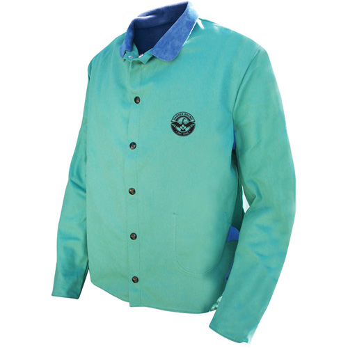Gander Brand Banox&reg; FR Full Jacket, Cotton, Large, Green Canadian Safety Group Inc.