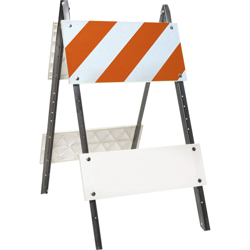 Prismatic Barricade, Folding, 24" L x 45" H, Orange/White Canadian Safety Group Inc.