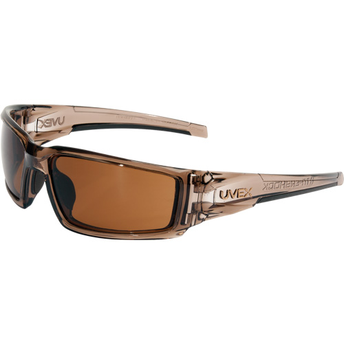 Uvex HydroShield&reg; Hypershock&reg; Safety Glasses, Espresso Lens, Anti-Fog/Anti-Scratch, ANSI Z87+/Meets/Exceeds CSA Z94.3 Canadian Safety Group Inc.