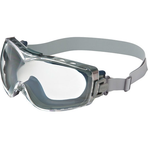 Lunettes de s&eacute;curit&eacute; &agrave; coques Uvex HydroShield Stealth OTG, Lentille Transparent, Antibu&eacute;e/Anti-&eacute;gratignures, Ventilation Indirecte Canadian Safety Group Inc.
