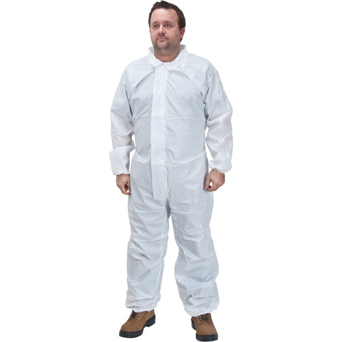 Combinaisons de premi&egrave;re qualit&eacute;, Petit, Blanc, Microporeux Canadian Safety Group Inc.