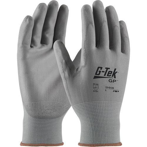 Gants enduits G-Tek GP, 2T-Grand, R&ecirc;vetement Polyur&eacute;thane, Calibre 13, Enveloppe en Nylon Canadian Safety Group Inc.