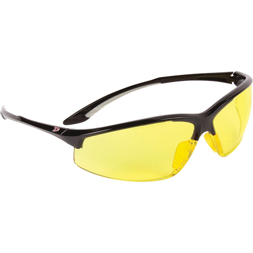 Lunettes de s&eacute;curit&eacute; &agrave; demi-monture Hummingbird Dynamic, Lentille Ambr&eacute;e, Antibu&eacute;e, ANSI Z87+/R&eacute;pond ou surpasse la norme CSA Z94.3 Canadian Safety Group Inc.