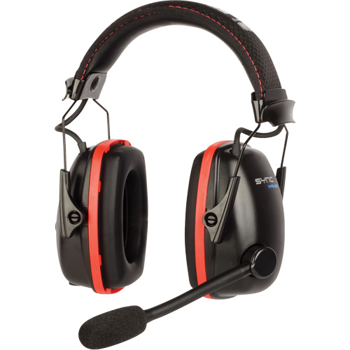 Wireless Hearing Protector Earmuffs with Bluetooth&reg; Audio, Headband Style, 25 dB Canadian Safety Group Inc.