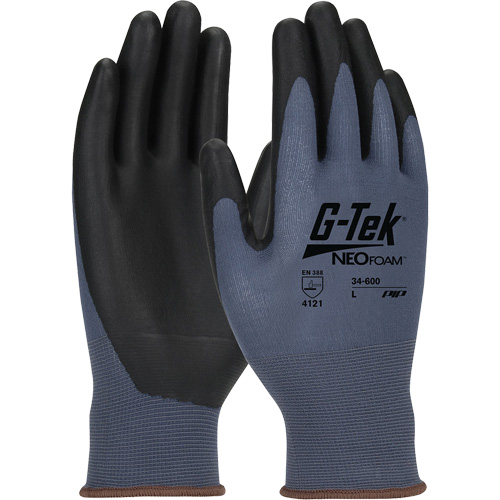 G-Tek&reg; NeoFoam&reg; Seamless Knit Coated Gloves, X-Small, Polyurethane Coating, 15 Gauge, Nylon Shell Canadian Safety Group Inc.