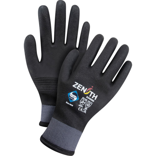 Gants enduits ZX-30° de premi&egrave;re qualit&eacute;, 2T-Grand, R&ecirc;vetement Mousse de PVC, Calibre 15, Enveloppe en Nylon Canadian Safety Group Inc.