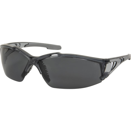 Lunettes de s&eacute;curit&eacute; de s&eacute;rie Z3400, Lentille Grise/fum&eacute;e, Anti-&eacute;gratignures/Polaris&eacute;, ANSI Z87+/R&eacute;pond ou surpasse la norme CSA Z94.3 Canadian Safety Group Inc.