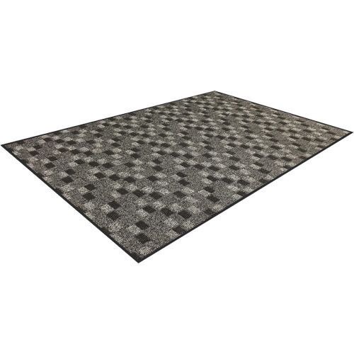Terra Nova Classic Entrance Mat, Wiper, 6' x 10' x 5/16", Charcoal Canadian Safety Group Inc.