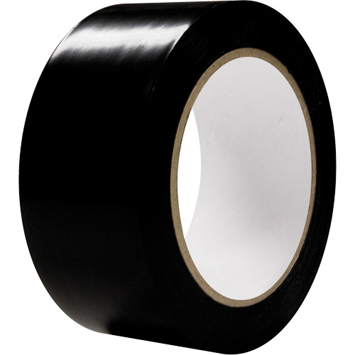 Ruban pour marquage d'all&eacute;es, 2" x 108', PVC, Noir Canadian Safety Group Inc.
