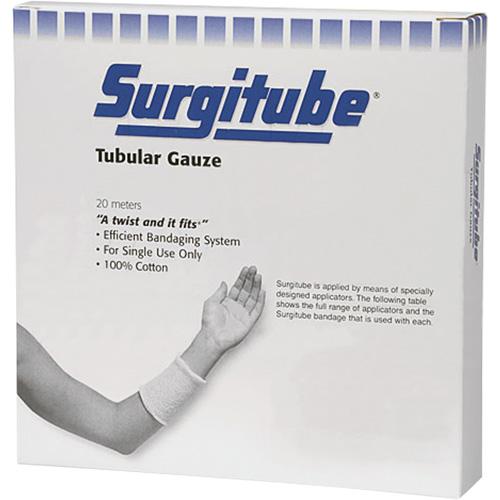 Gaze tubulaire Surgitube, Rouleau, 65-1/2' lo x 1-1/2" la, Dispositif m&eacute;dical Non m&eacute;dical Canadian Safety Group Inc.